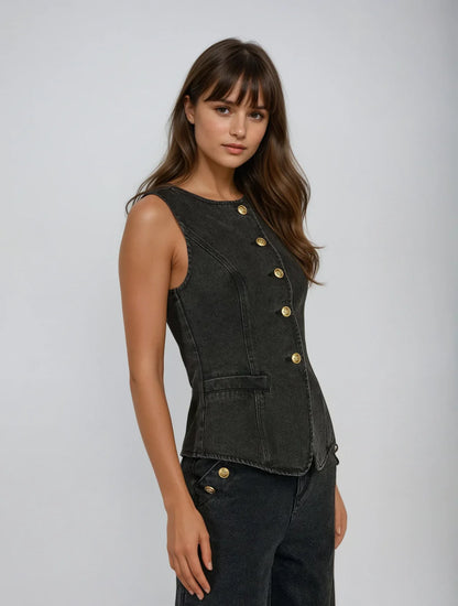 Kavaya | Denim Set