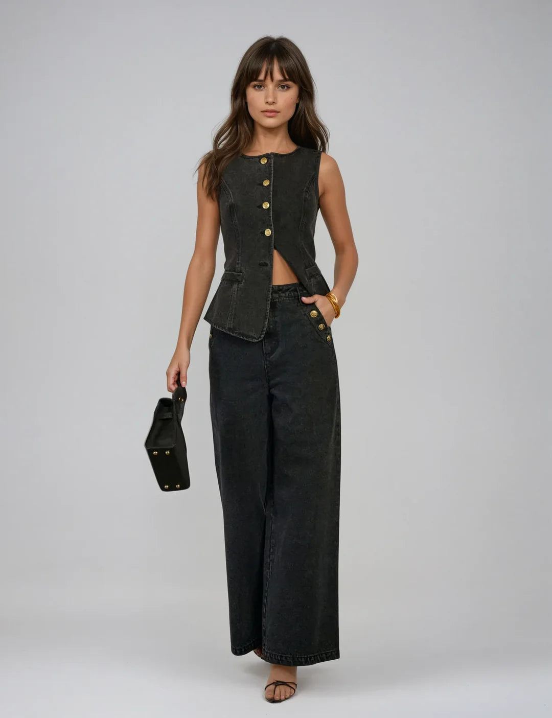Kavaya | Denim Set