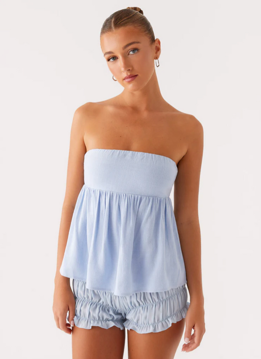 Delmare | Strapless Top